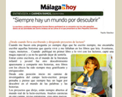 M&aacute;laga Hoy y Carmen Ramos